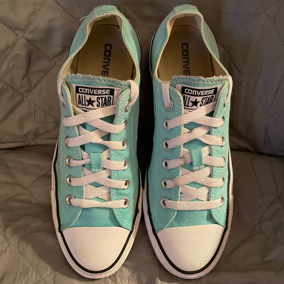 Converse Shoes - Converse Seafoam Low Top Sneakers